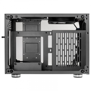 Kolink Rocket Heavy táp nélküli ablakos Mini-ITX ház Gunmetal